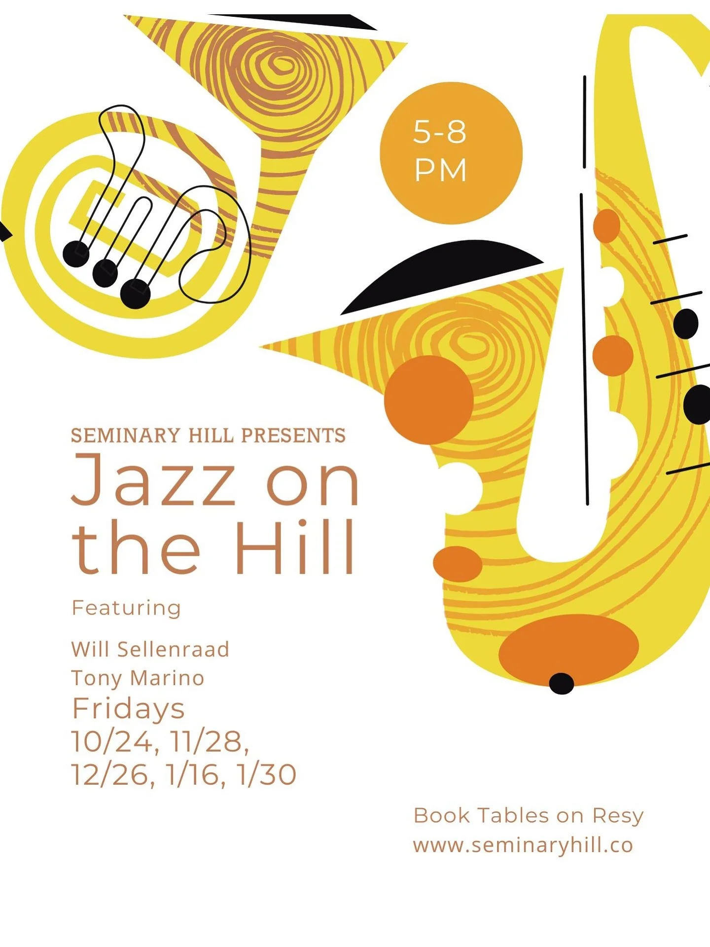 Looking very forward to starting a series of dates this Friday 11/24, with the great bass player Tony Marino, at Seminary Hill in Callicoon, NY. Please come out and support live music in an absolutely beautiful setting. I&rsquo;ll also be playing an 