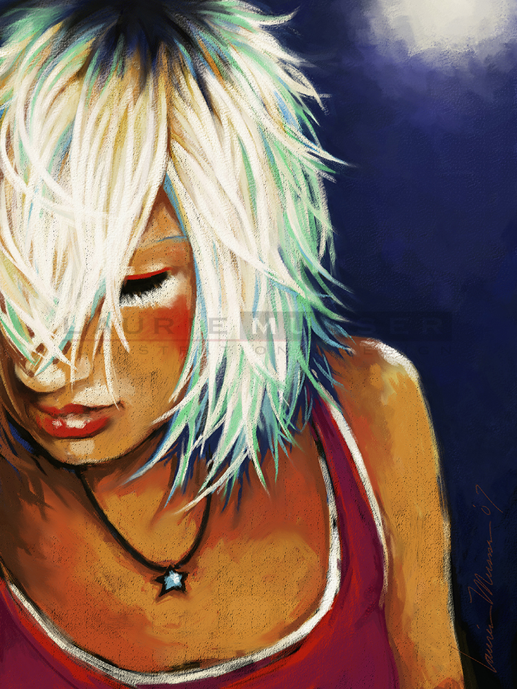   Hannah&nbsp;&nbsp;  11" x 14" Pastel&nbsp;&nbsp; AVAILABLE FOR LICENSING 