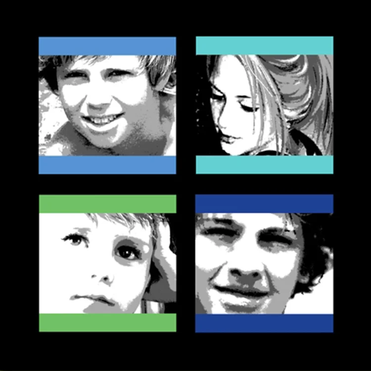   The Kids&nbsp;&nbsp;  12 x 12" Pop Art 