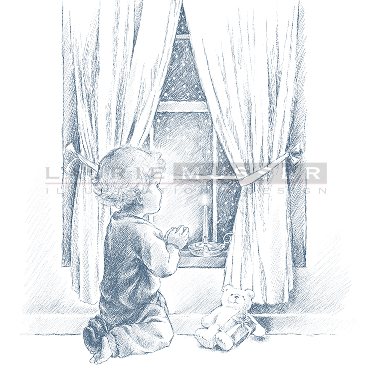   A Wish&nbsp;&nbsp;  5 x5" Pencil 