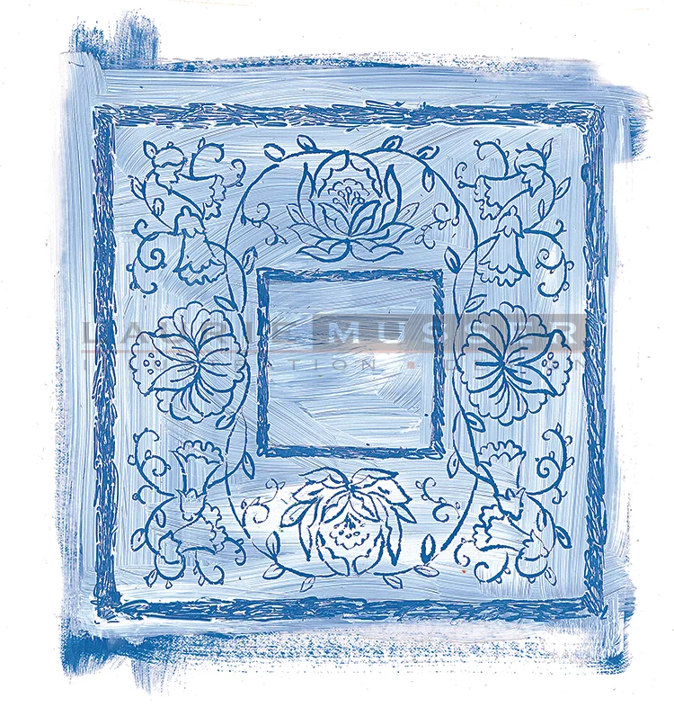 Sgraffito 6 x 6" © AGC, LLC ALL RIGHTS RESERVED