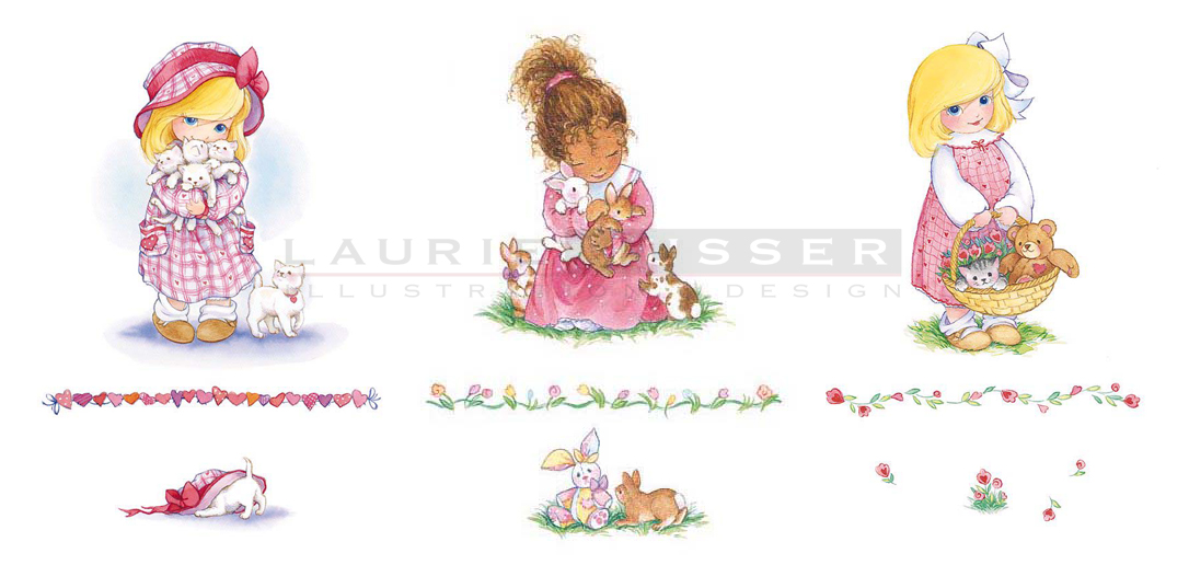 3 Little Lovables 5 x 12" © AGC, LLC ALL RIGHTS RESERVED