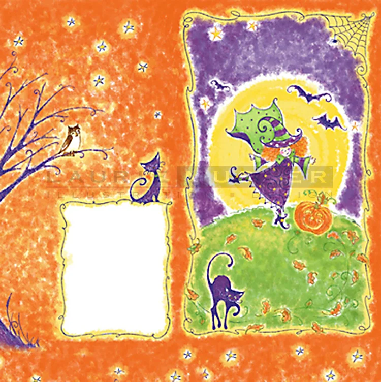 Whimsy Witch 6.5 x 6.5" © AGC, LLC ALL RIGHTS RESERVED