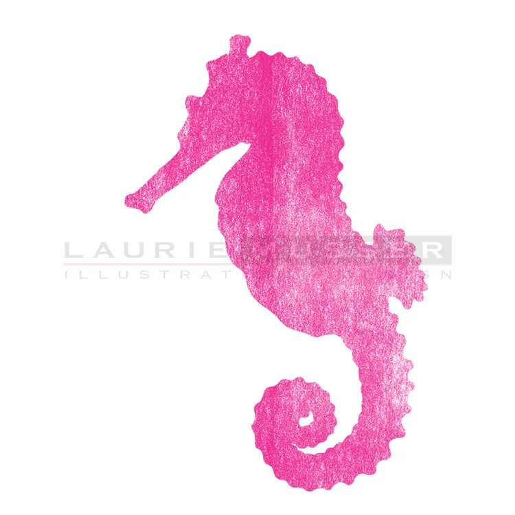 Sea Horse 5 x 5" 17-0613-01