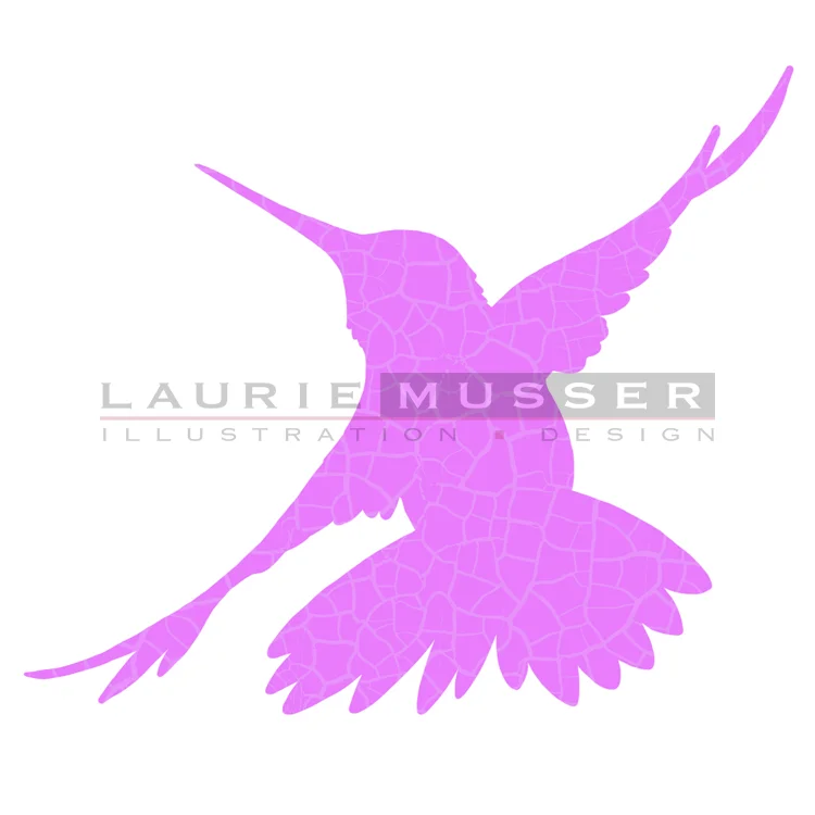 Hummingbird Twist 5 x 5" 17-0517-02