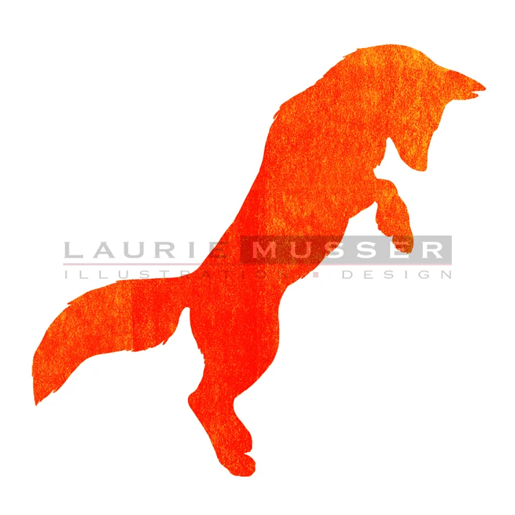 Red Fox Pounce 5 x 5" 17-0523-02