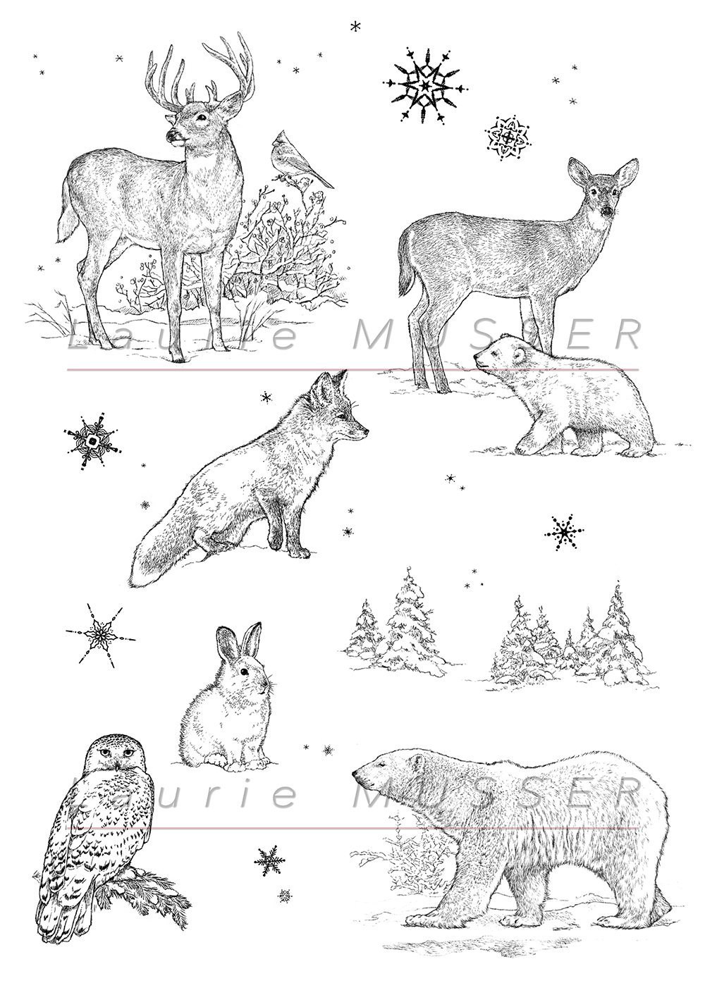 LM WinterAnimals ©copyright AT HOME (Copy)