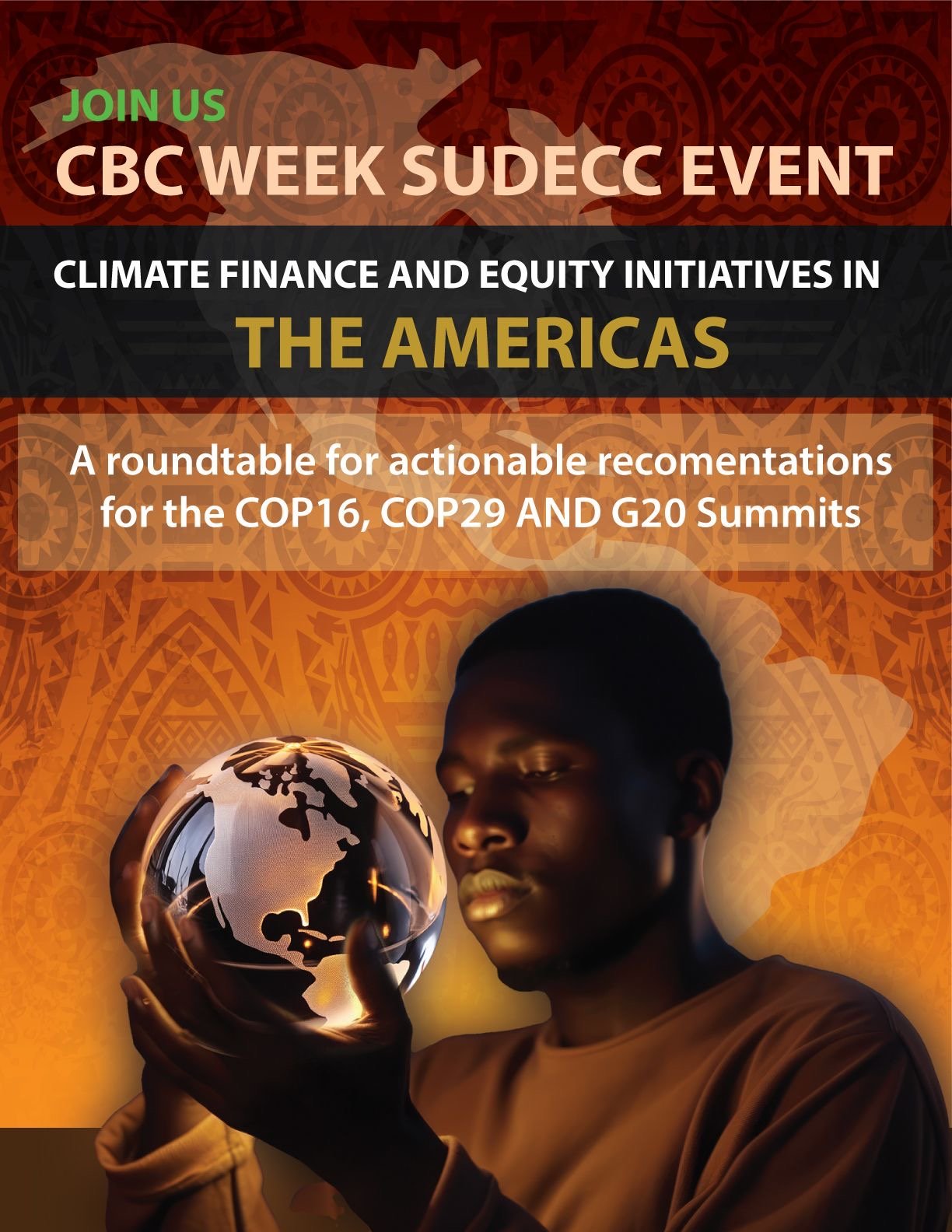 Climate Finance and Equity Initiatives in the Americas | SUDECC CBC Week Eve