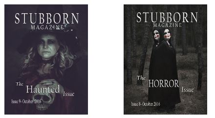 2016 Haunt and Horror Issues...can't wait to post the cover of the issue we are going to be show cased in.