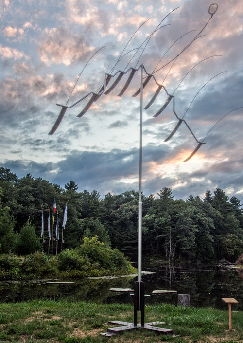 WIND SCULPTURE , MICHIO IHARA PHOTO: BOB HESSE