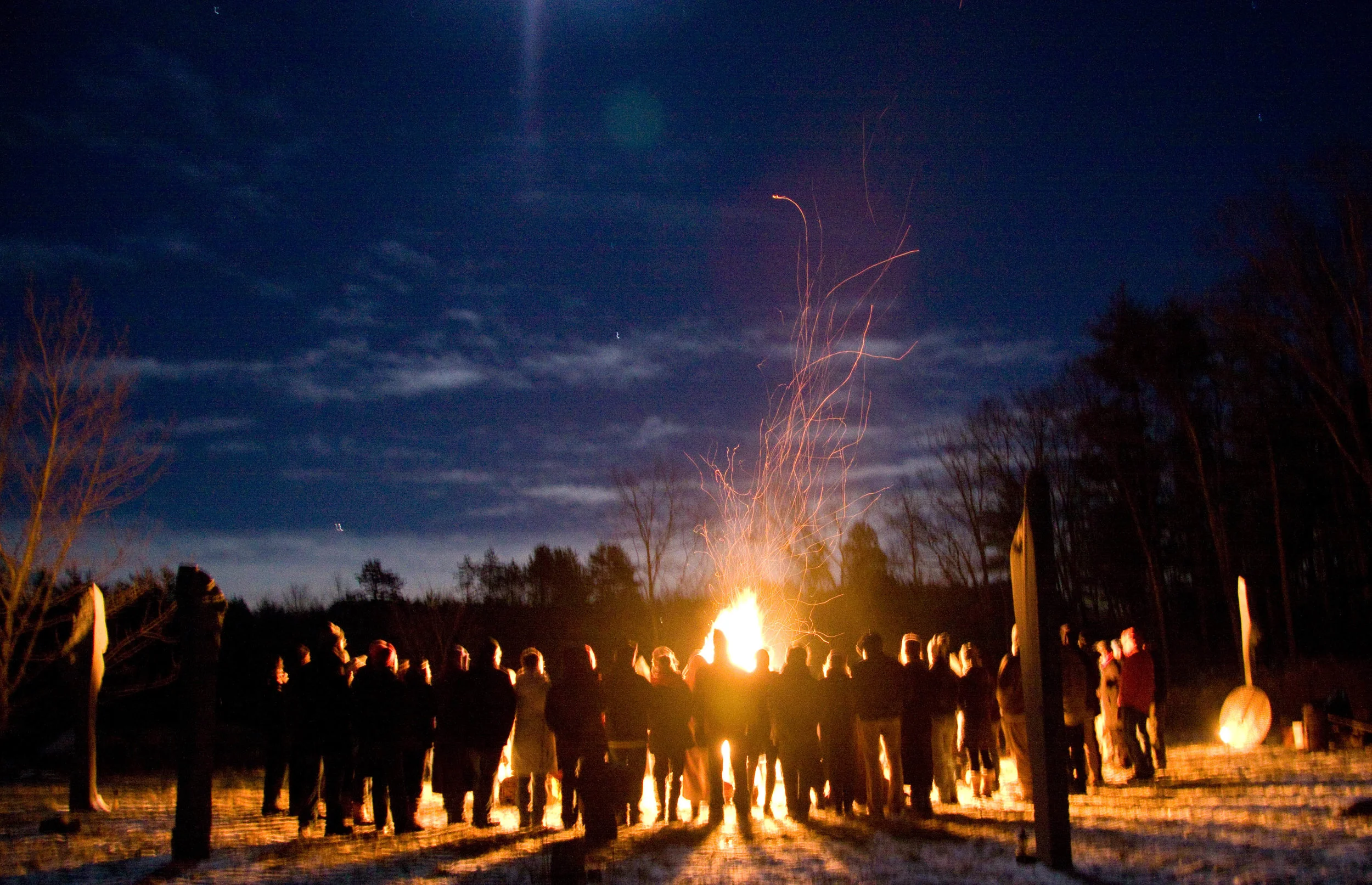 Solstice Celebration , Old Frog Pond Farm, 2014