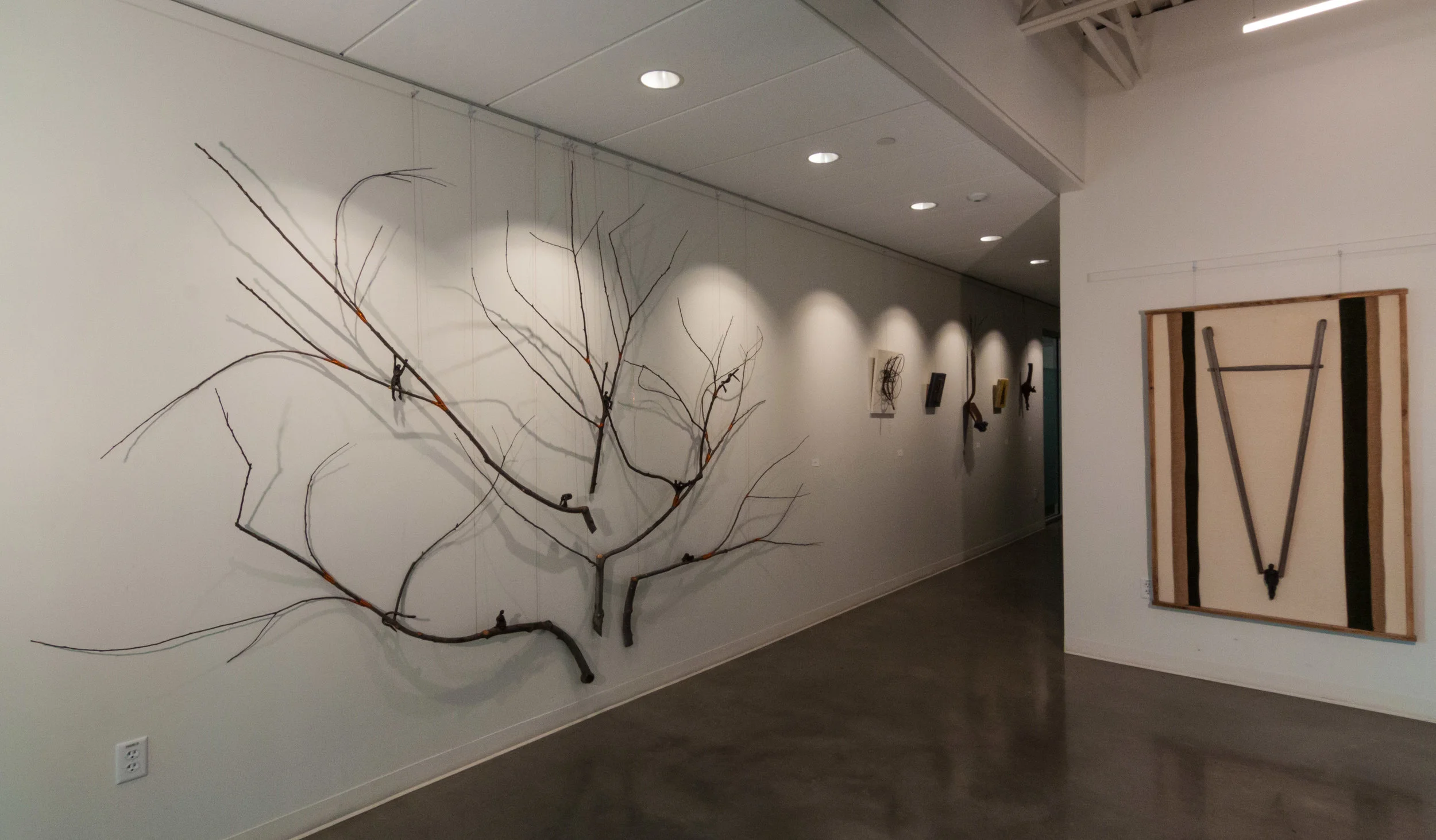 Grafting a Life (Left Wall) Linda Hoffman & Ariel Matisse