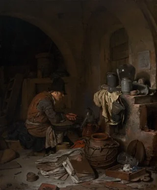 The Alchemist , Cornelis Bega
