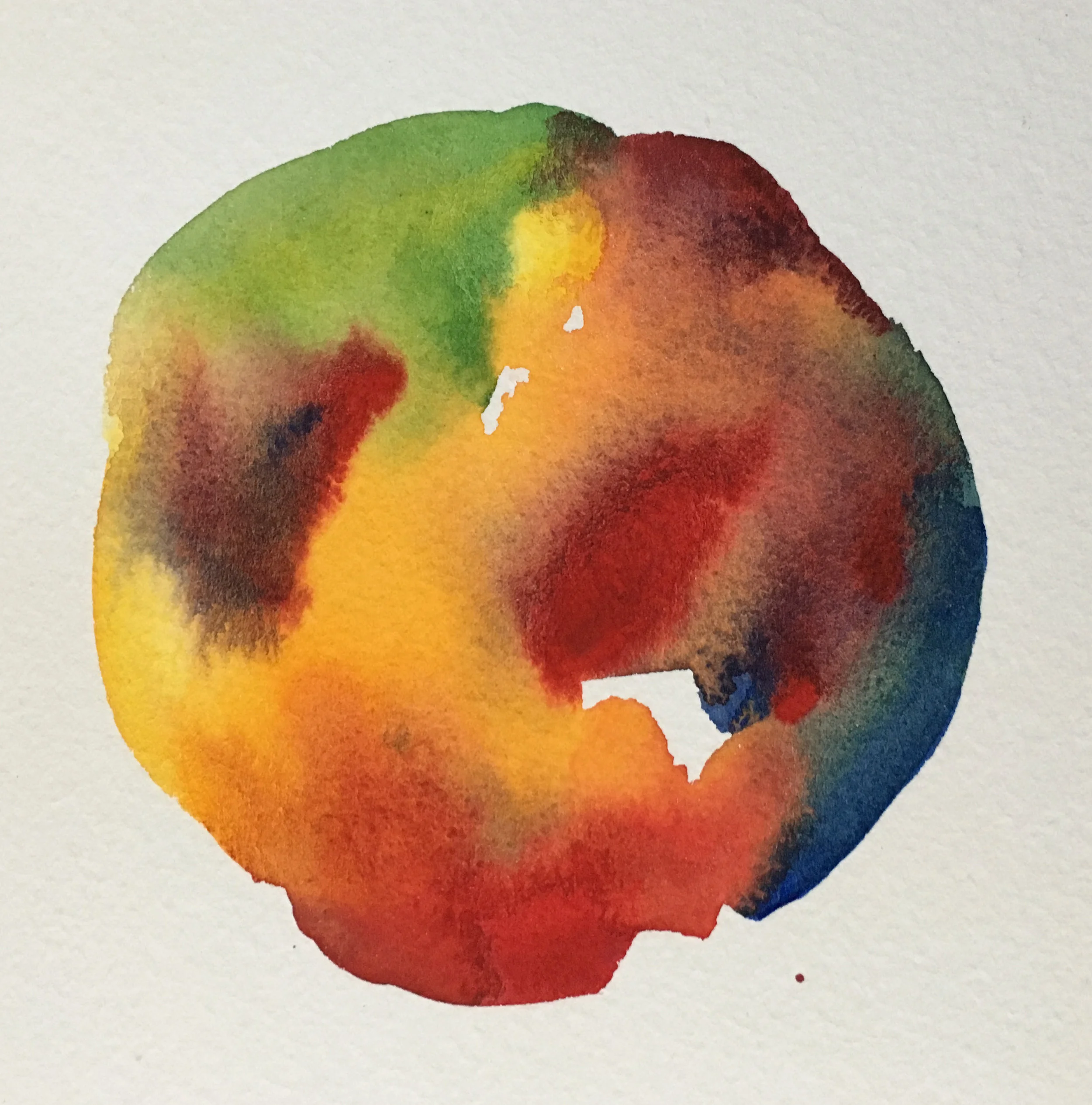 Here I’m experimenting with color, shape, and transparency. 