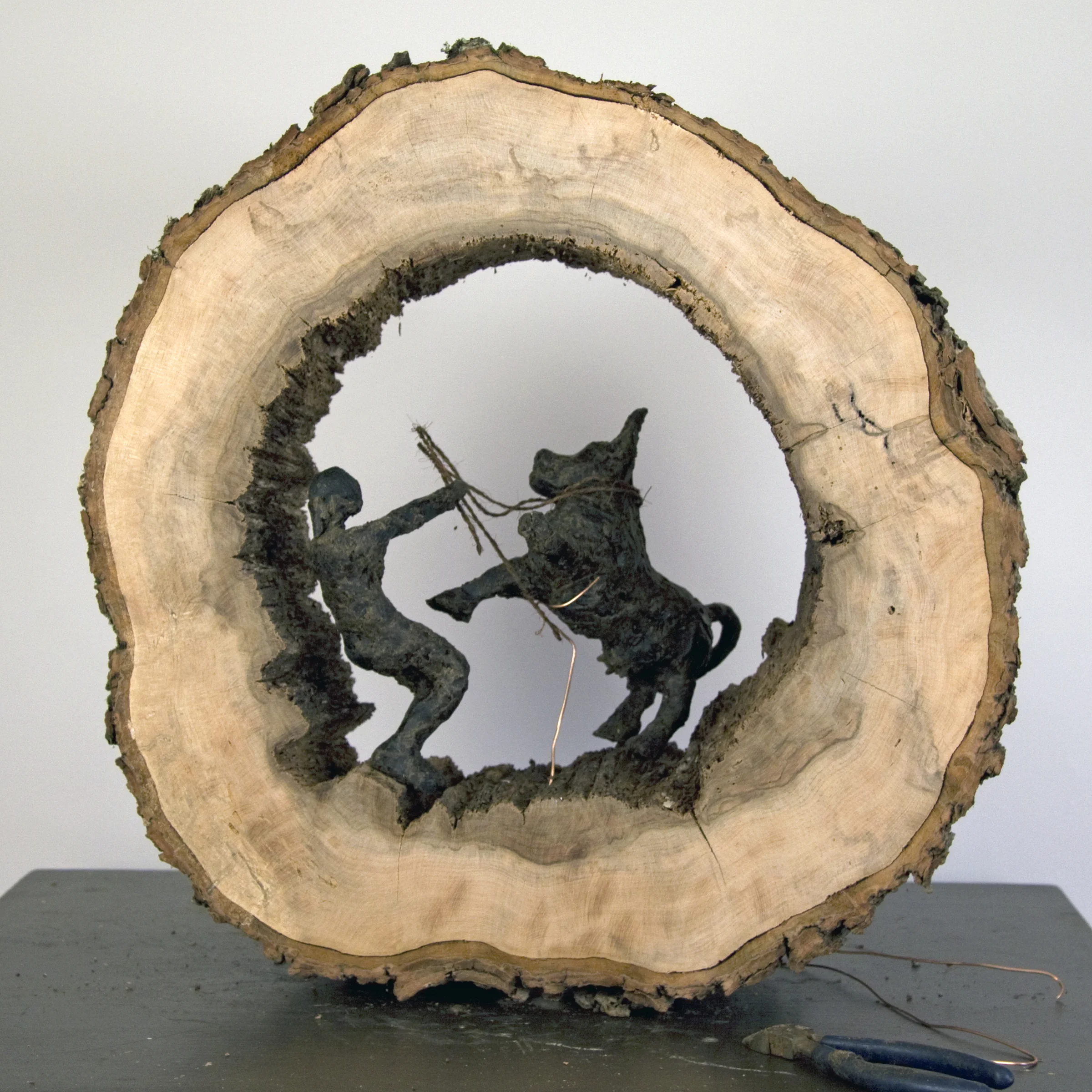 IV Catching the Ox (Female version) Sculpture: LH Photo:Joe Ofria