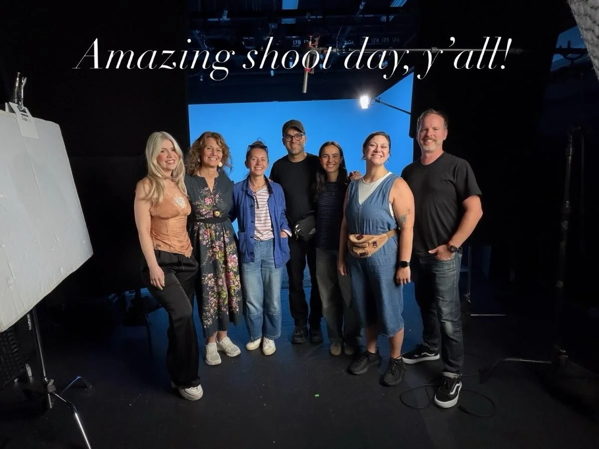 An amazing day of filming a PSA on reproductive rights.  Thank you to the amazing women who came out and shared their stories, Hudsy for hosting us, our  incredibly talented crew Jess, Taylor, Kashka and Chris from North Guild and even our daughter R