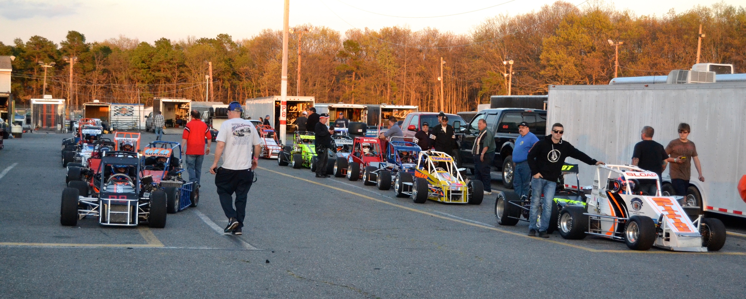 Strong field lining up for the season opener at Wall Speedway