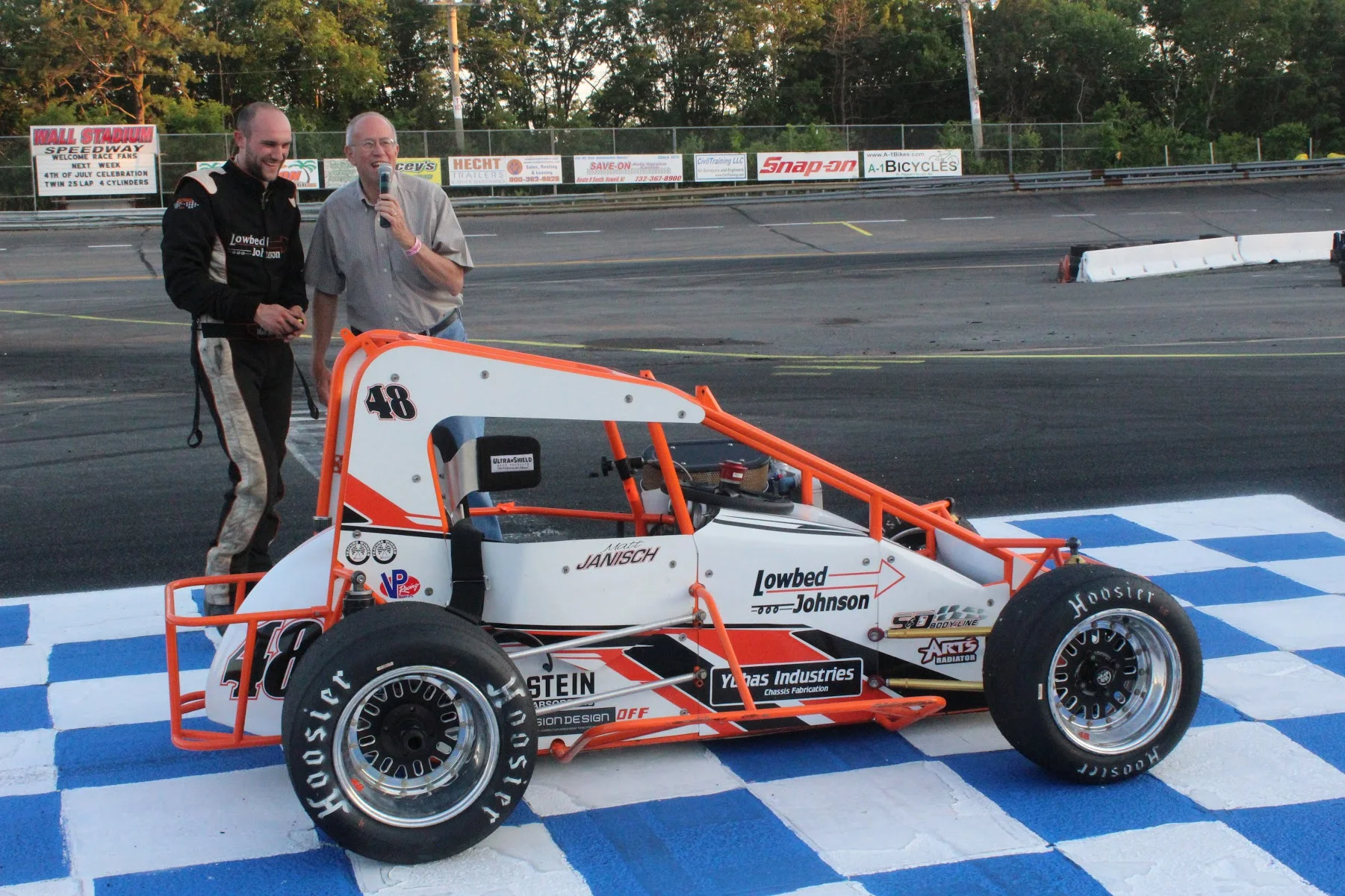 Janisch Wins at Wall on Garden State Classic Night ATQMRA Hoosier Tire Mid Atlantic Cops Fourth Win in a Row