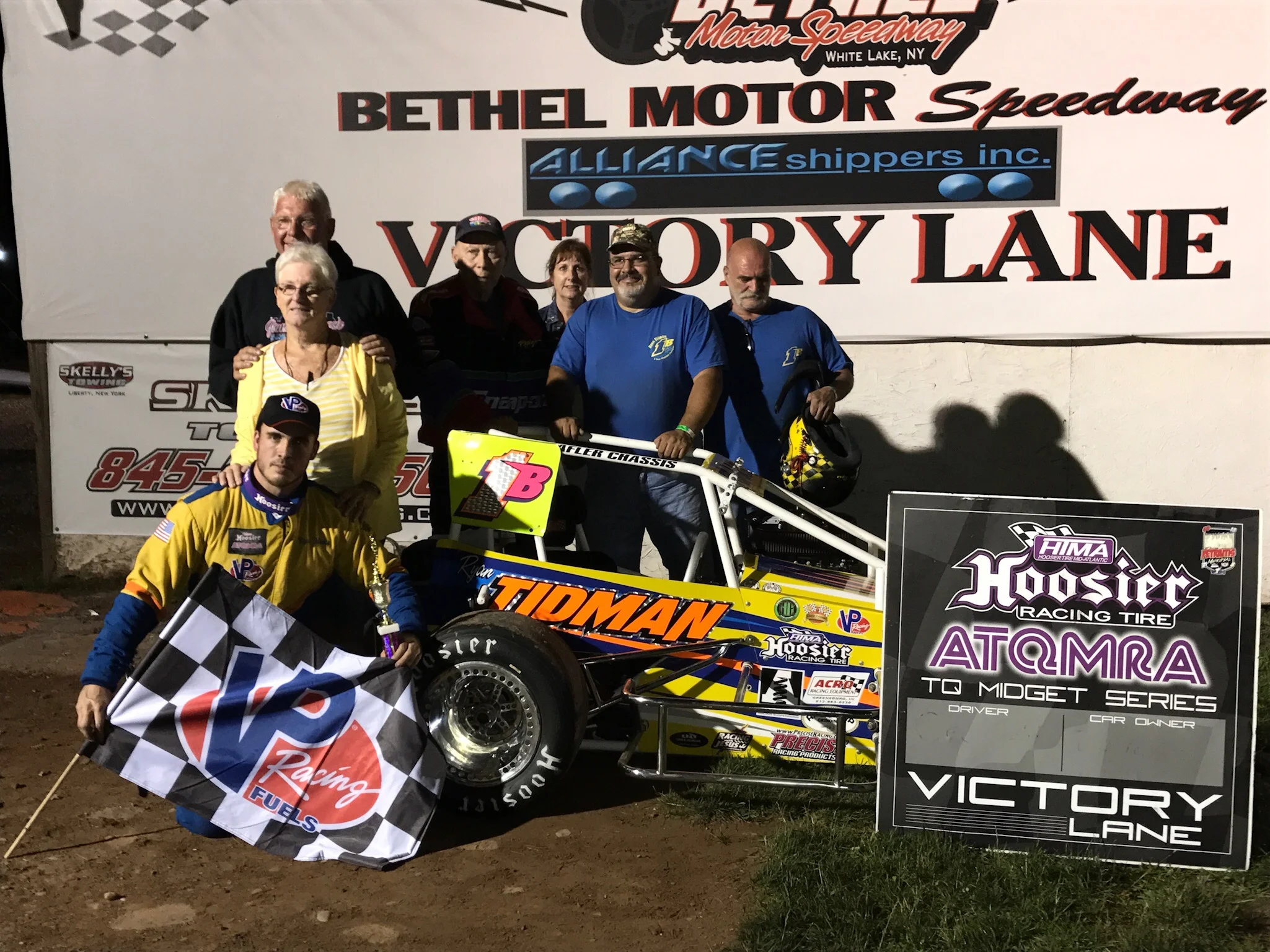 Flying Ryan Tidman Makes it 3 Winning Bethel Motor Speedway 