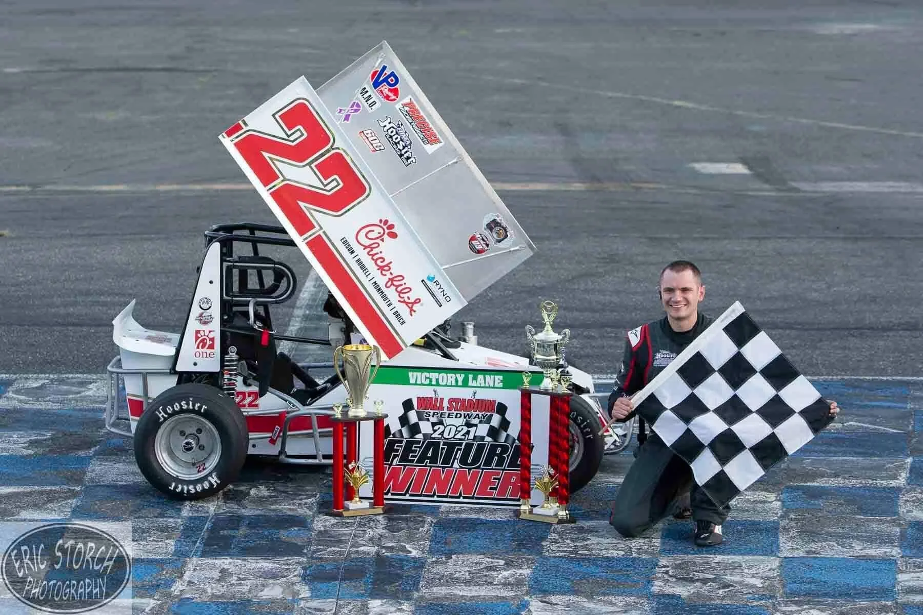 Kyle Taraska Wins Second Consecutive Wall Stadium Feature&nbsp;