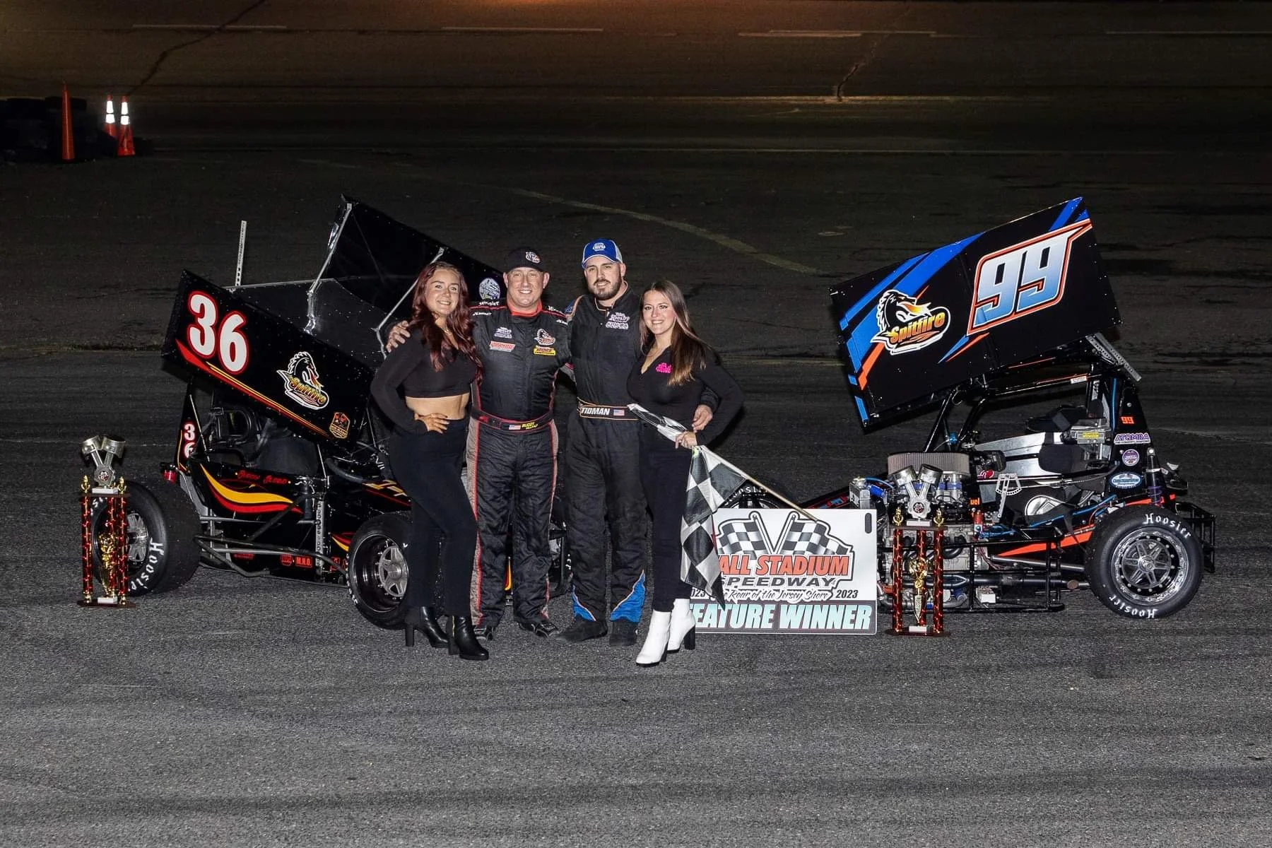 SLOAD 2023 ATQMRA CHAMP; TIDMAN 3X FEATURE WINNER