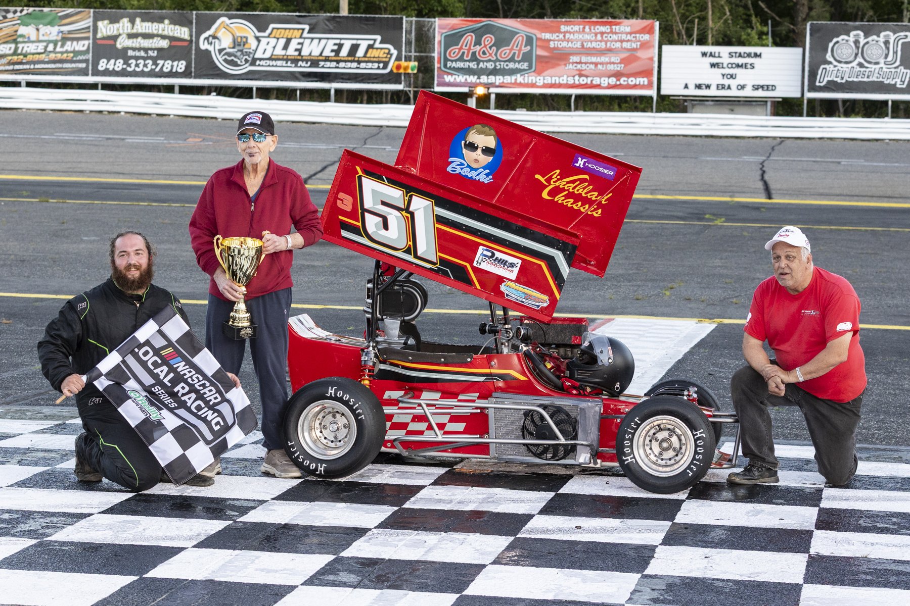 Sutton Repeats at Wall Stadium