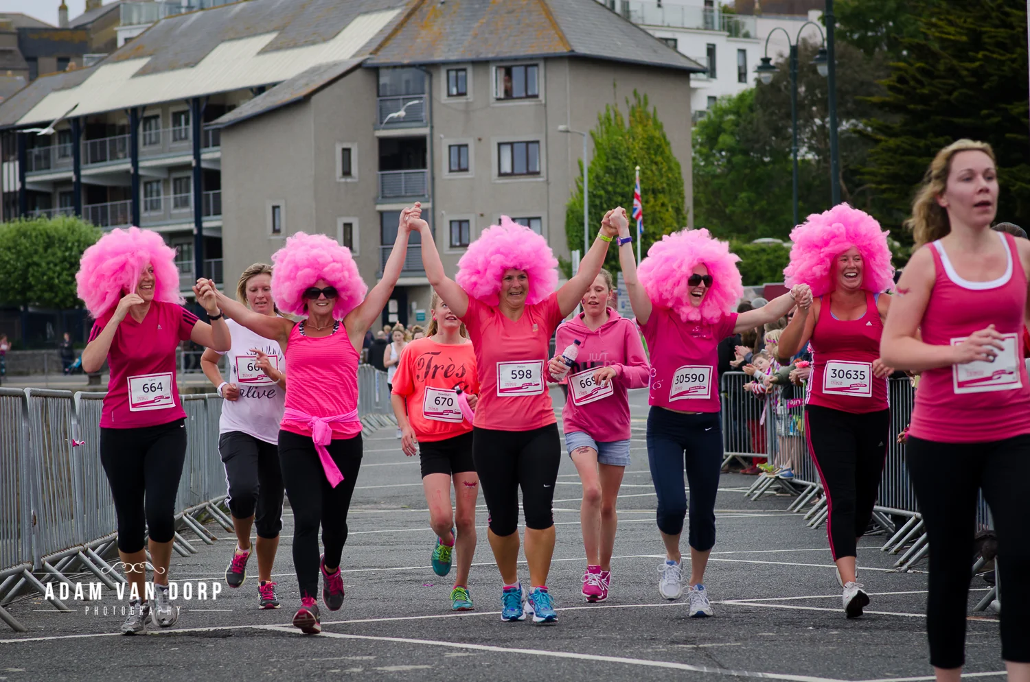 Race for life Penzance, Cornwall 2015