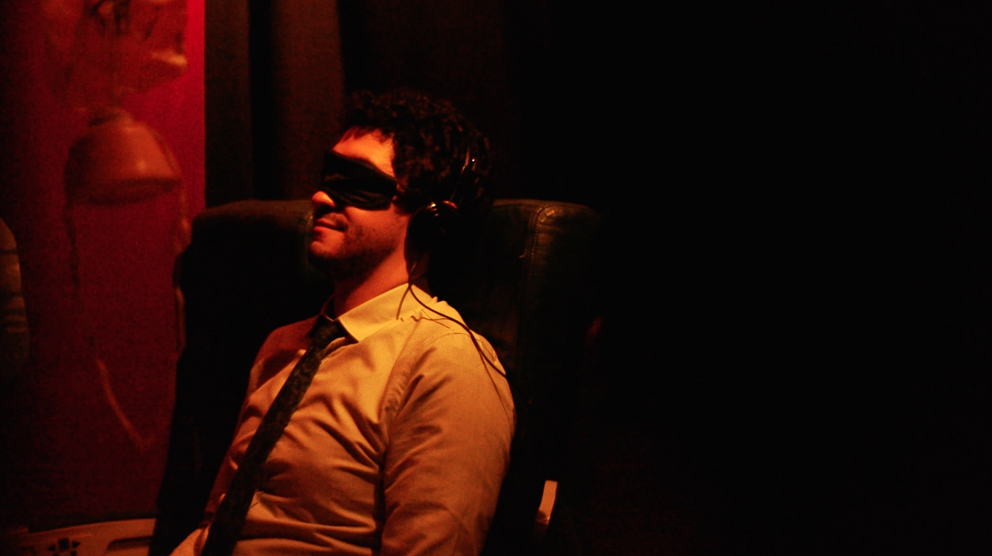 In-flight announcements. Photo by Sean Mirkovich