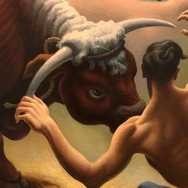 Where&rsquo;s my streetwise Hercules? ✨ Thomas Hart Benton