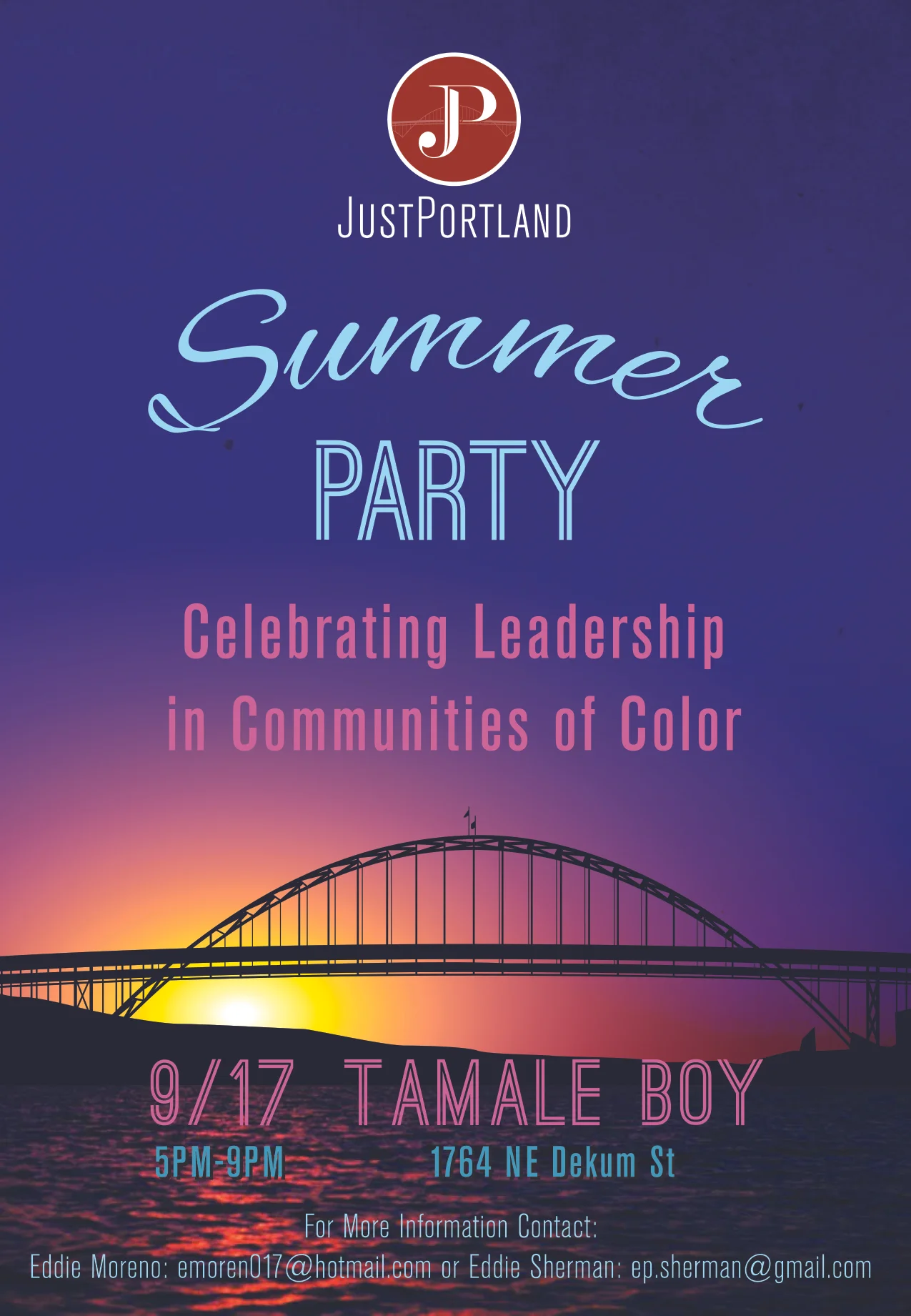 2014 JustPortland + CCC Summer Party