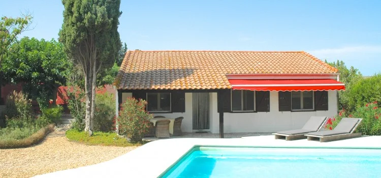 Le Petit Viala, een gîte met 3 slaapkamers voor 6 personen. 