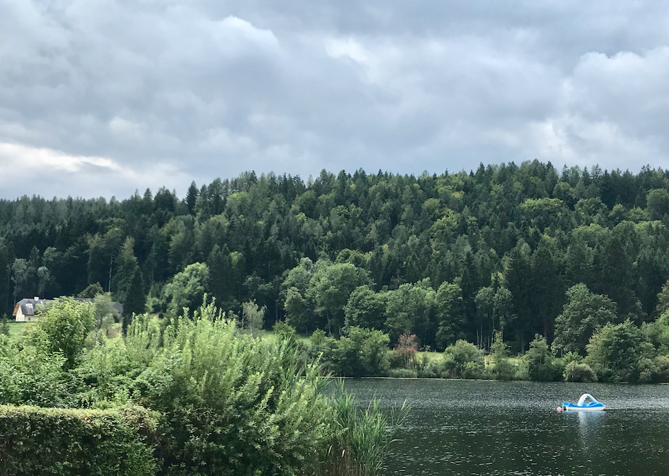 Hafner See: klein, maar adembenemend mooi.
