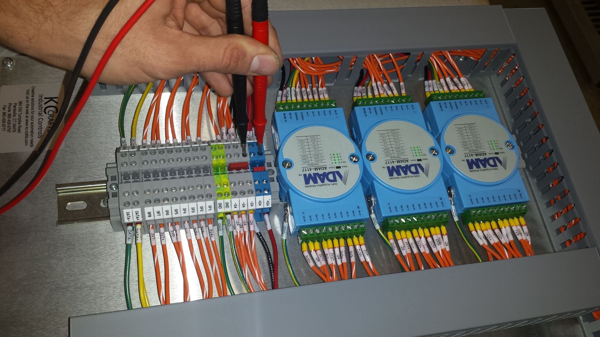 Custom Data Acquisition Panel Assembly