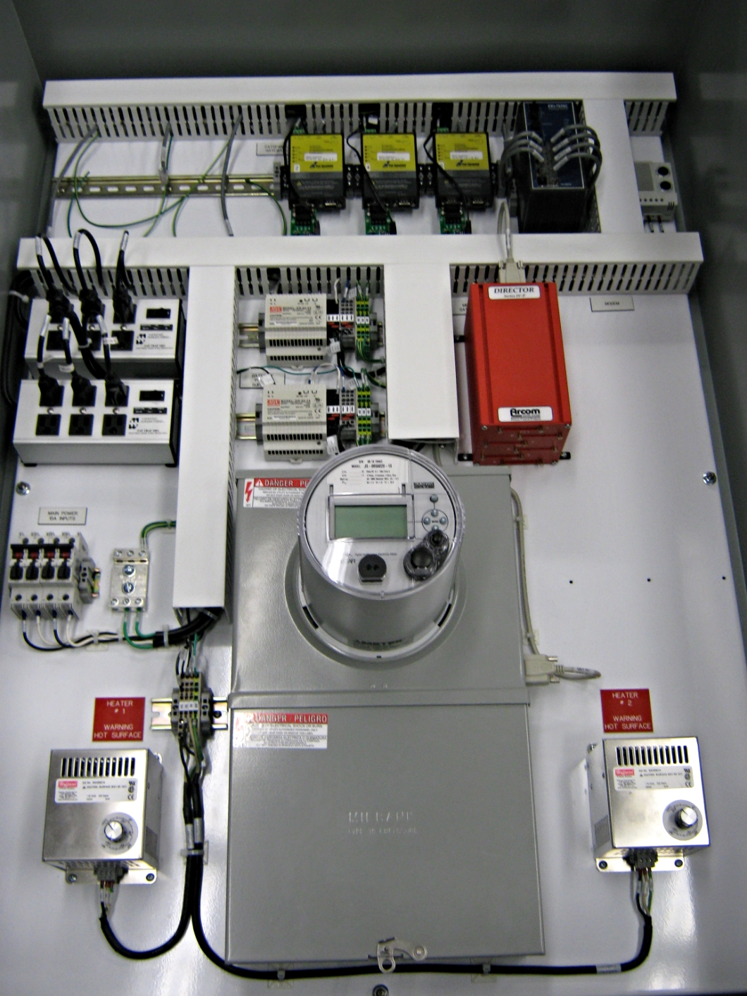 Power Control and Metering Panel Assembly