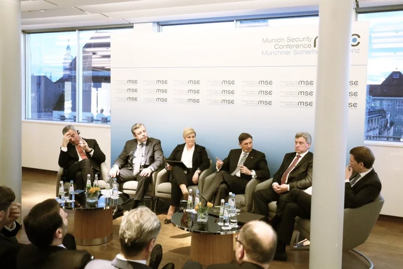 Außenminister Sebastian Kurz bei der Münchner Sicherheitskonferenz. 12. Februar 2016. Bild: BMEIA
