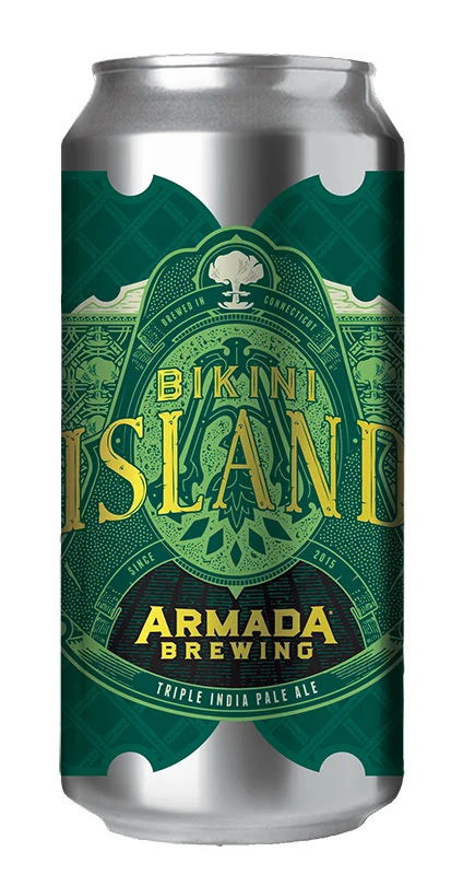 Bikini Island Triple India Pale Ale 10% 100+ IBU A true hop bomb. Single hopped with just Mosaic. Contains Lactose