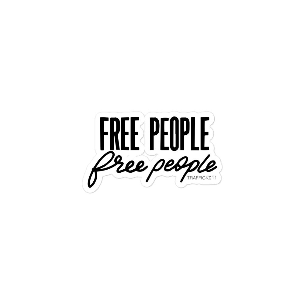 Free People Free People Sticker — Traffick911