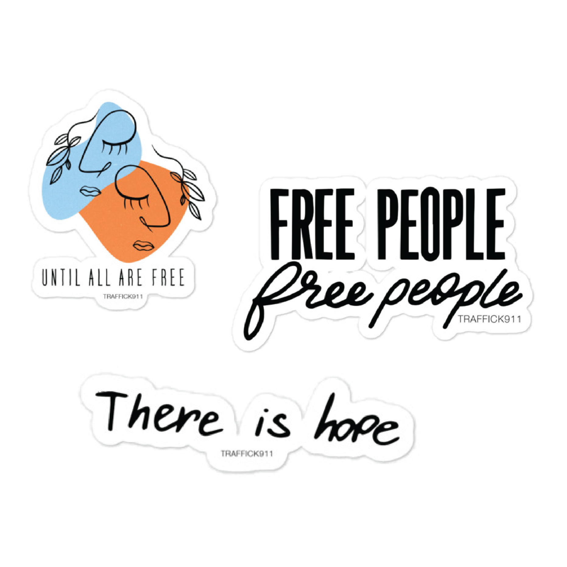 There Is Hope Sticker Pack — Traffick911