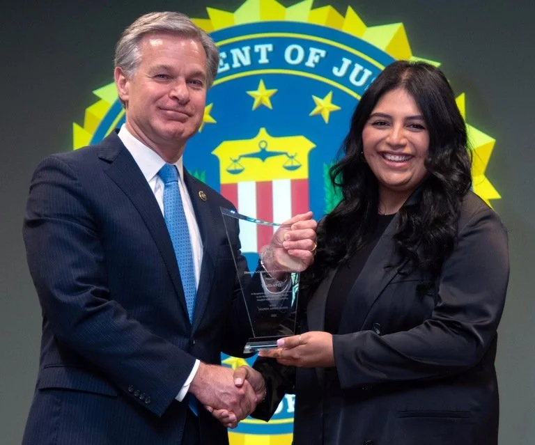 FBI Dallas presents 2023 Director's Community Leadership Award to Traffick911