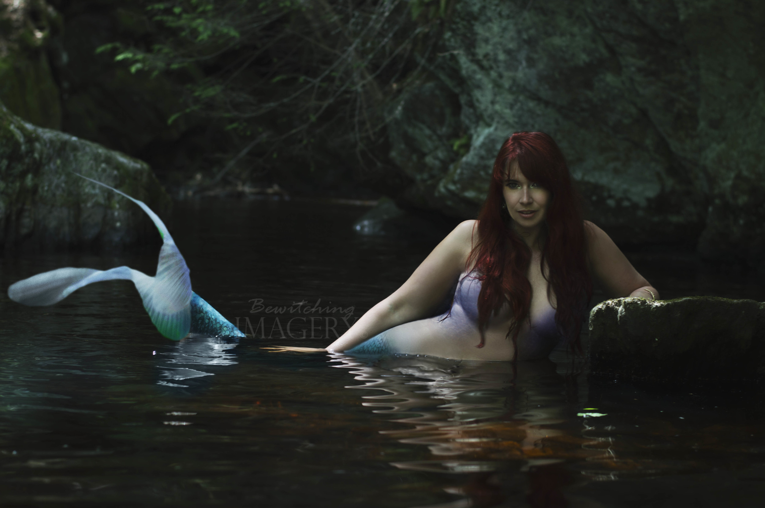 "What do mermaids do all day?" you ask. Well, lounge around looking fabulous!
