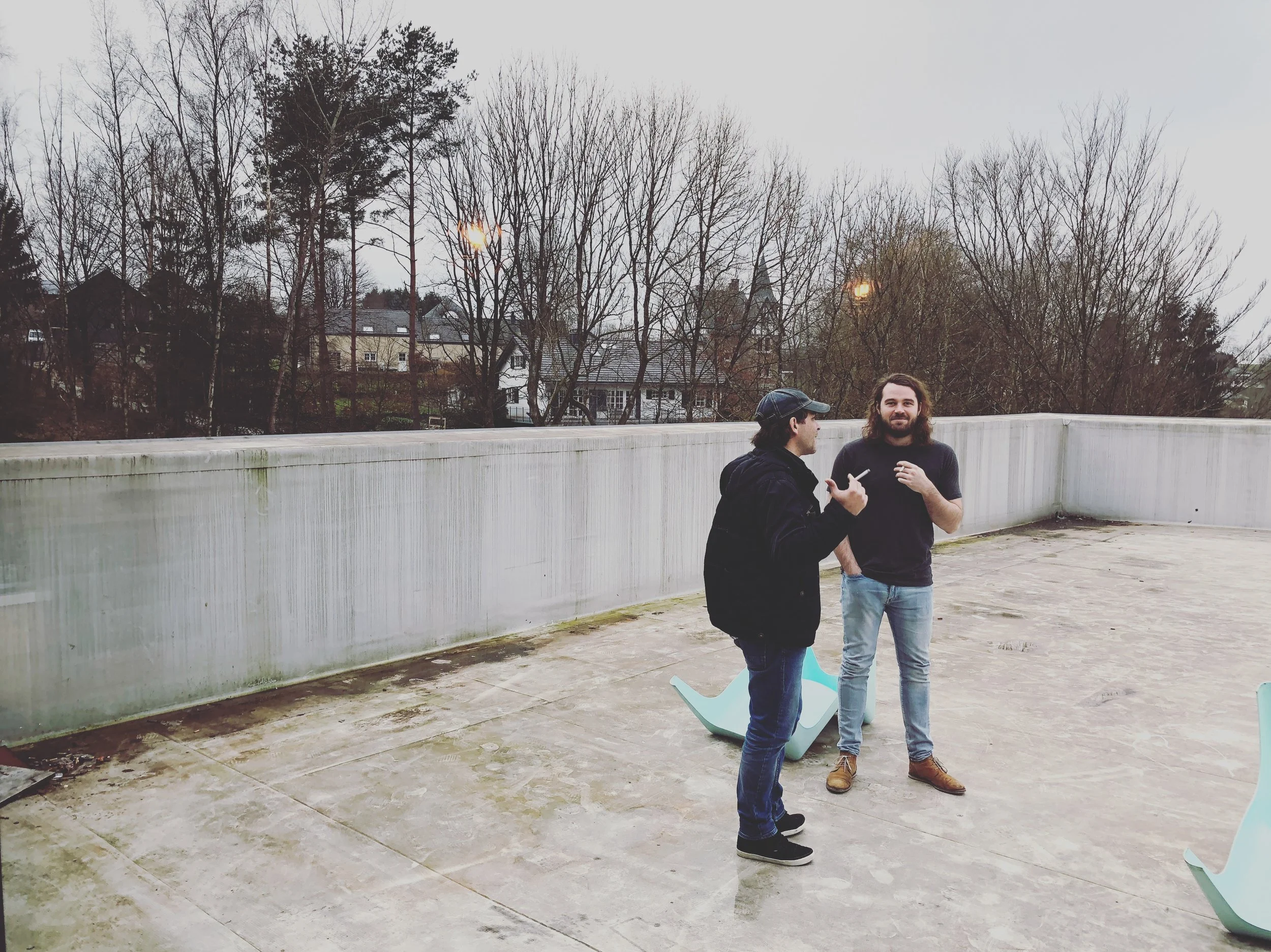 Beautiful people in Malmedy.
