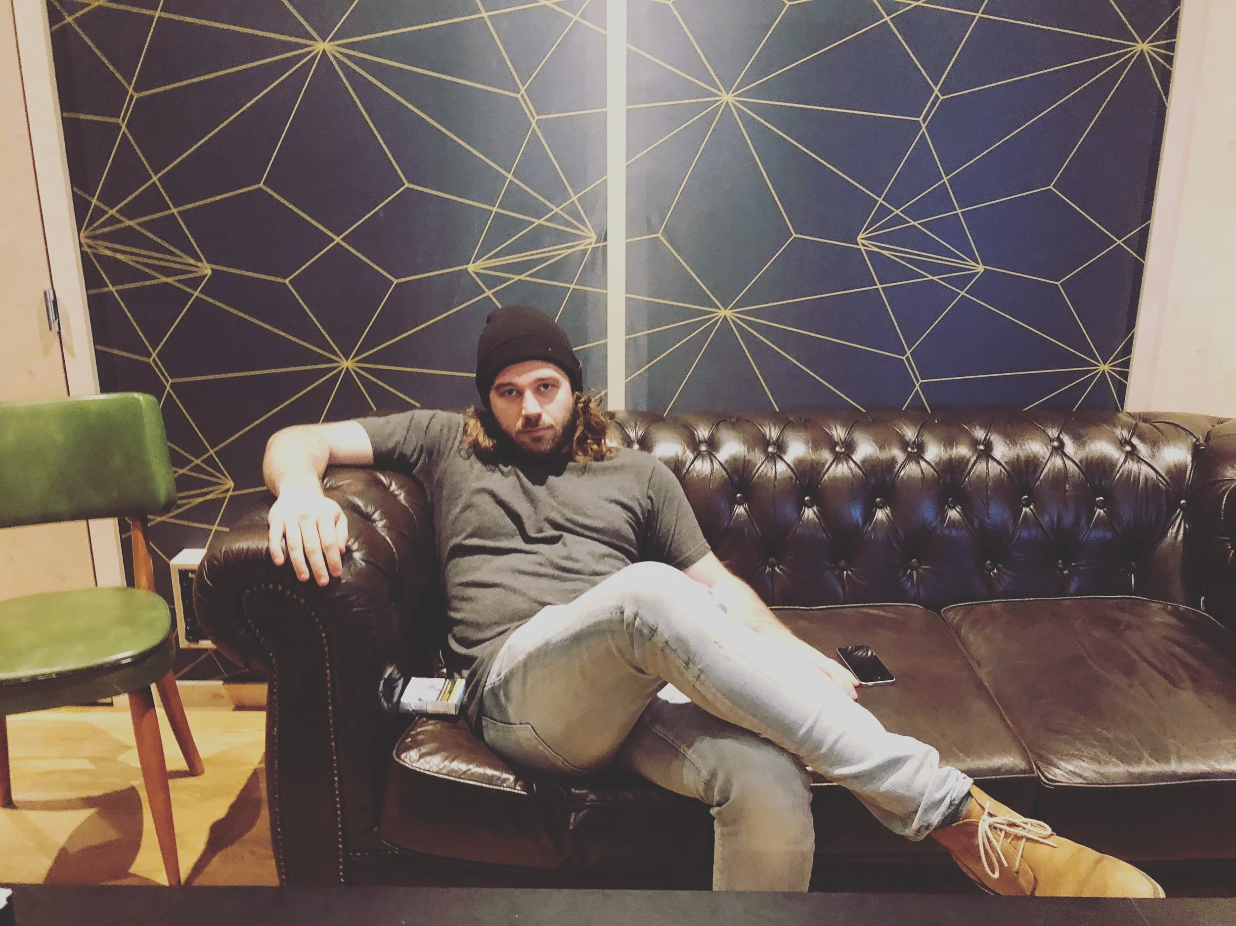Charles. Living the dream.