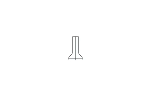 1 x 3 DU OUTSIDE ANGLE