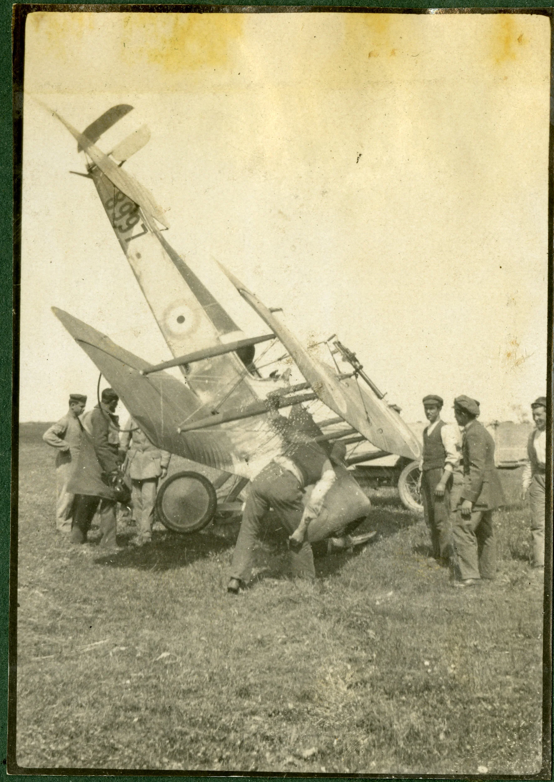 "A broken undercarriage"