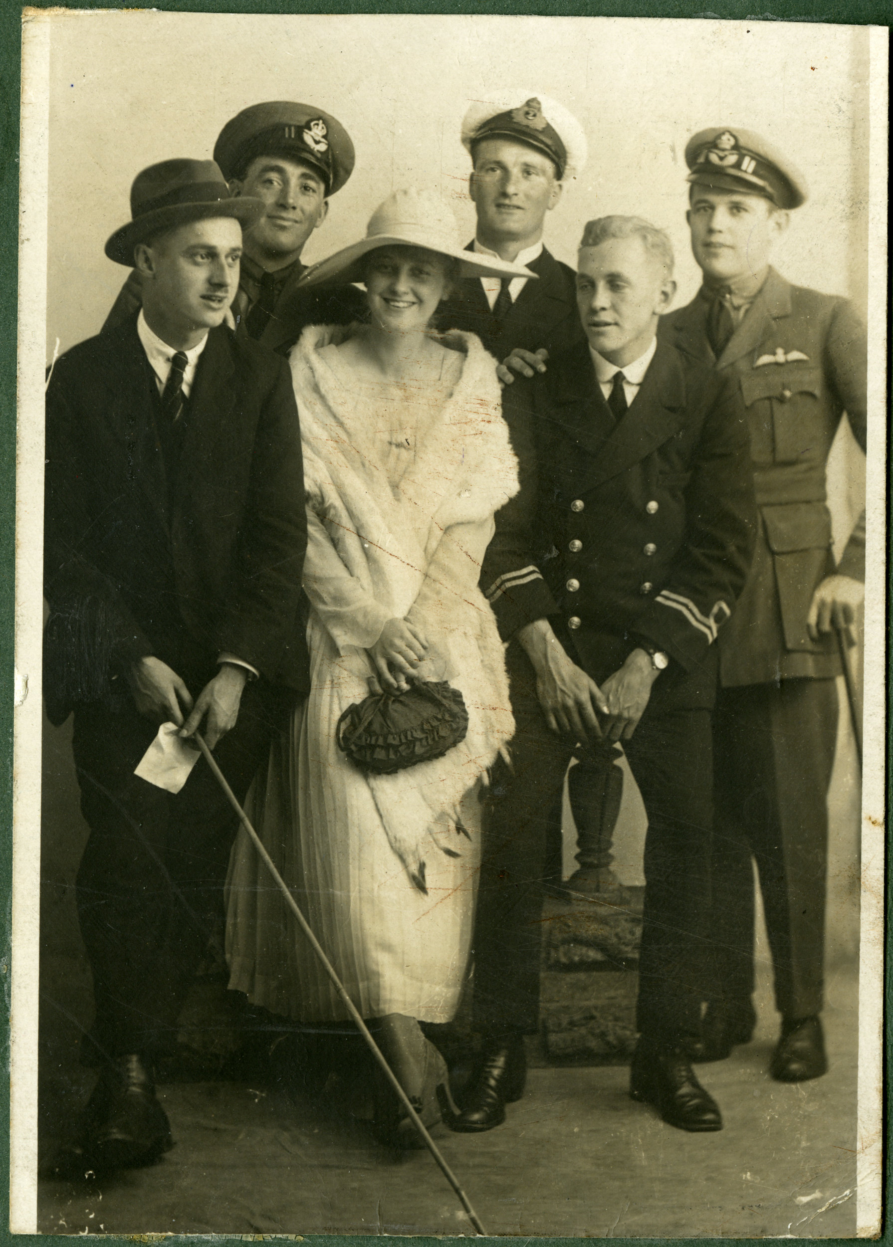 "After a good dinner at The Savoy, London. 1919.