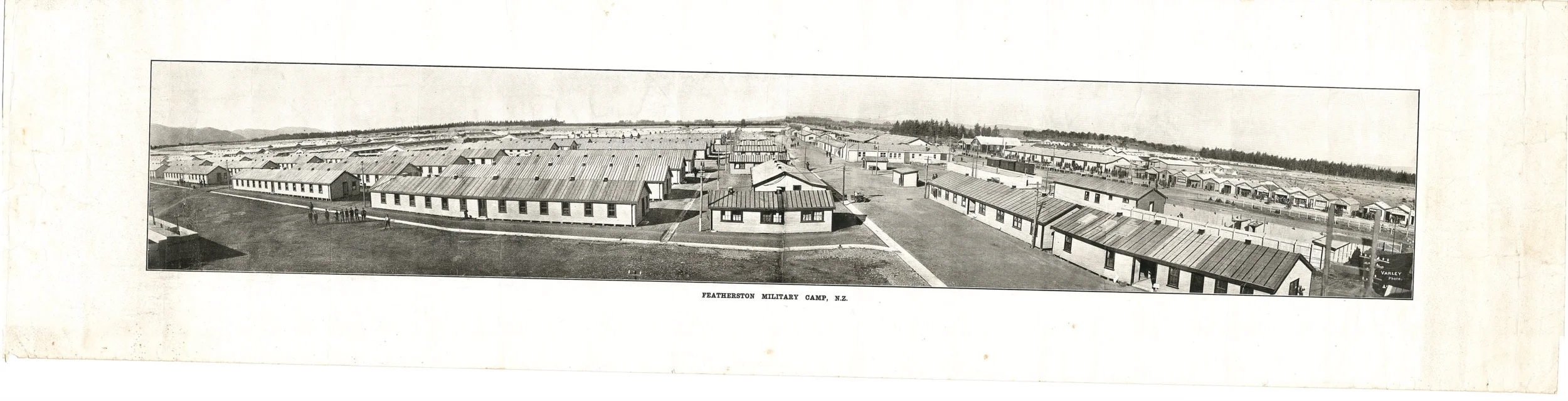 Featherston Military Camp Panorama, c 1914-1918.