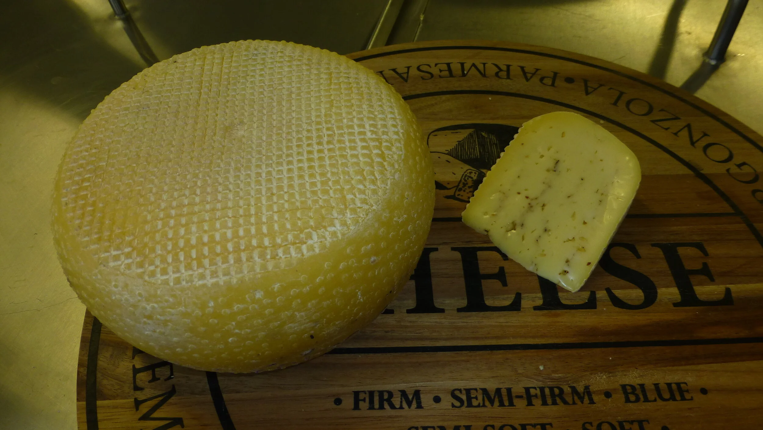 Formaggella Hazelnuts, Dukkah and Sesame seeds