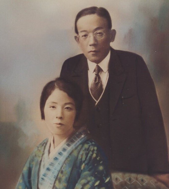 These are my grandfather&rsquo;s parents, Chonen and Yoshie Terakawa. Immediately after Pearl Harbor (before even Executive Order 9066) the FBI came looking for my great grandfather to take him to a DOJ prison in Fort Missoula because he was a Buddhi