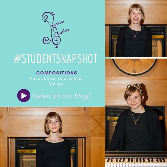 Today's #studentsnapshot is the Meijer girls. They LOVE composing and have made some beautiful songs lately. Take a listen on our blog! Link in bio.
.
.
.
#pianolessons #uptownankeny #songwriter #singersongwriter #lovemylessons