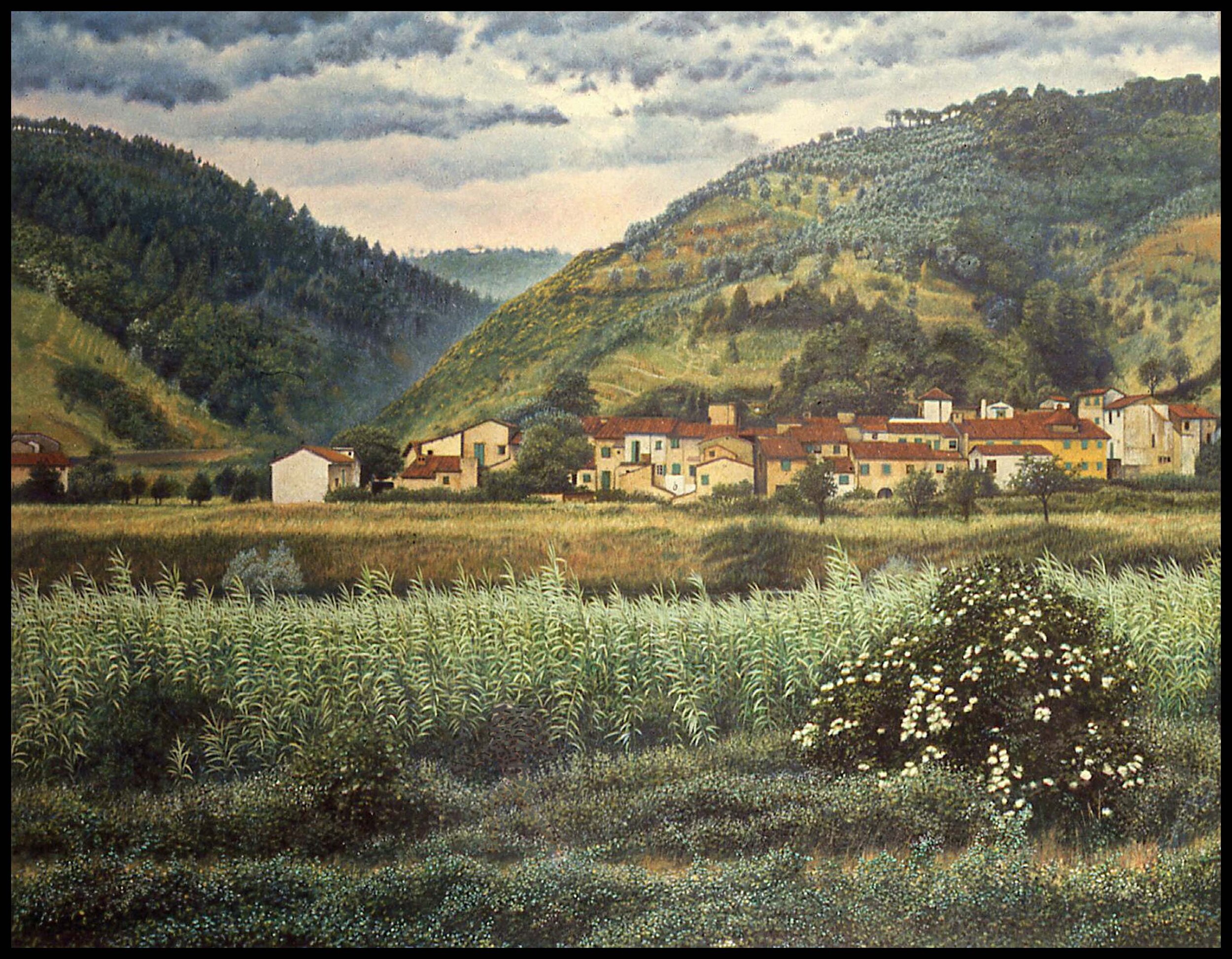  Sul Arno (26”x34”) Oil on Panel 